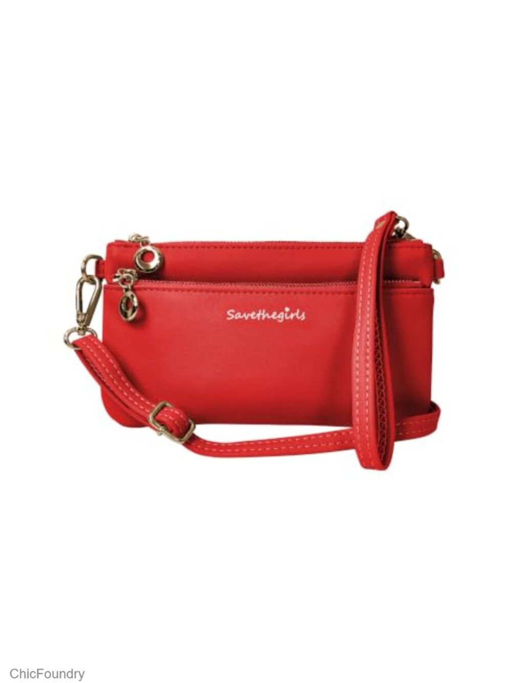 Crossbody Phone Purse Touch Screen RFID Faux Leather Wristlet Wallet